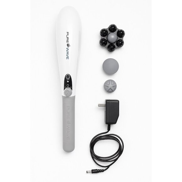 Pure Wave Cordless Handheld Massager – Rechargeable, Deep Tissue Muscle Relief - Picture 4 of 12